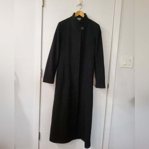 Fleurette Lambwool Midi Coat Size 10 - Picture 5 of 16